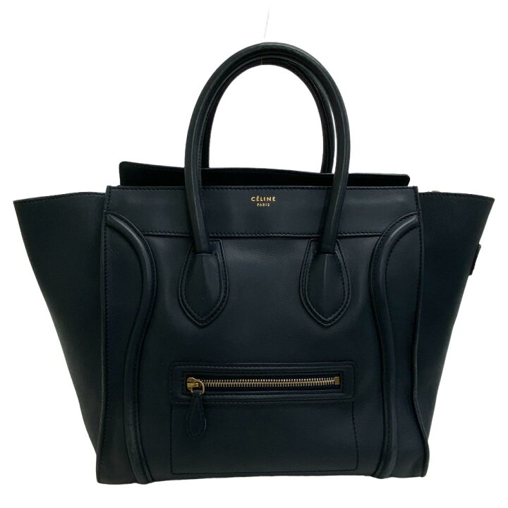 楽天市場】CELINE/セリーヌ ラゲージ ミニショッパー ハンドバッグ 