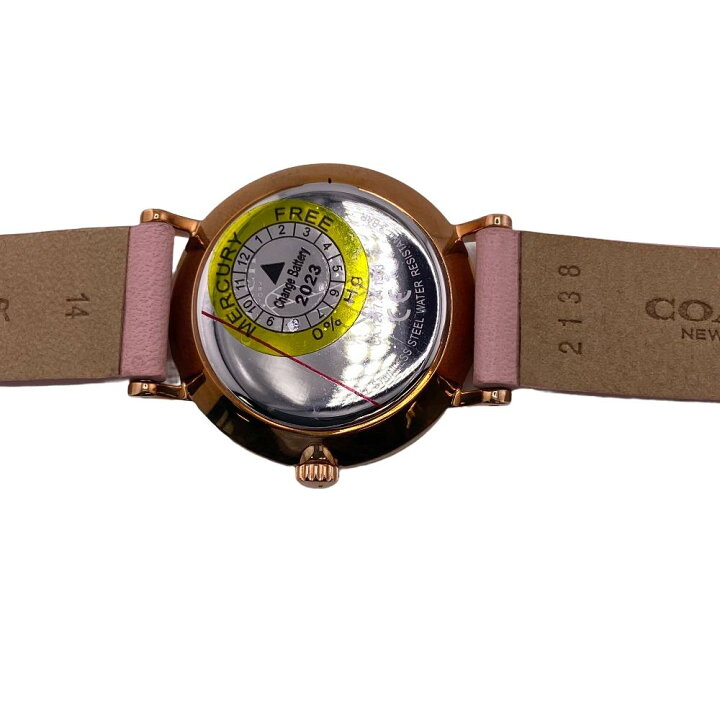 楽天市場】COACH コーチ CO-14503628 ペリー PERRY クォーツ ピンク 