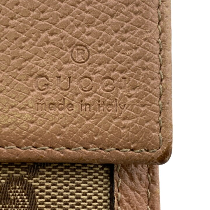 楽天市場】GUCCI/グッチ 323396 フラップ 長財布 GGキャンバス レザー 