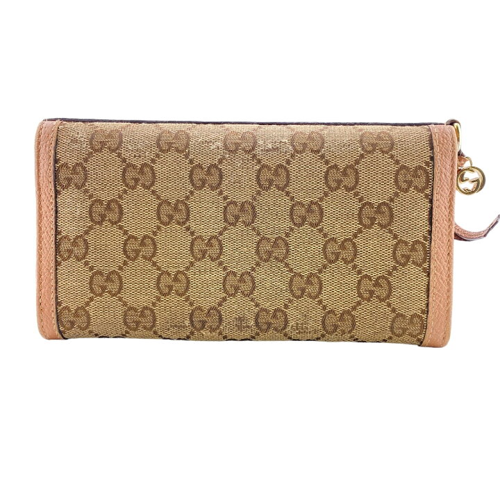 楽天市場】GUCCI/グッチ 323396 フラップ 長財布 GGキャンバス レザー 