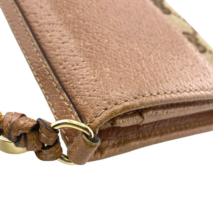 楽天市場】GUCCI/グッチ 323396 フラップ 長財布 GGキャンバス レザー 