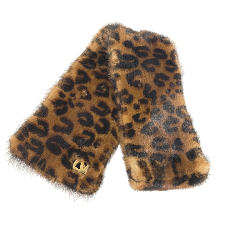 Louis Vuitton 毛皮マフラー ブラウン