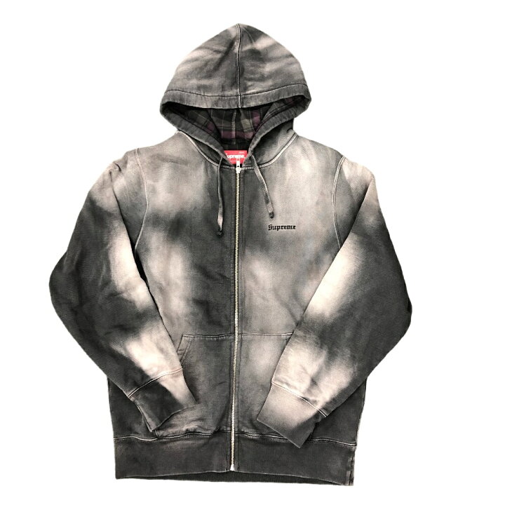 楽天市場】Supreme/シュプリーム Bleached Zip Up Sweatshirt M 