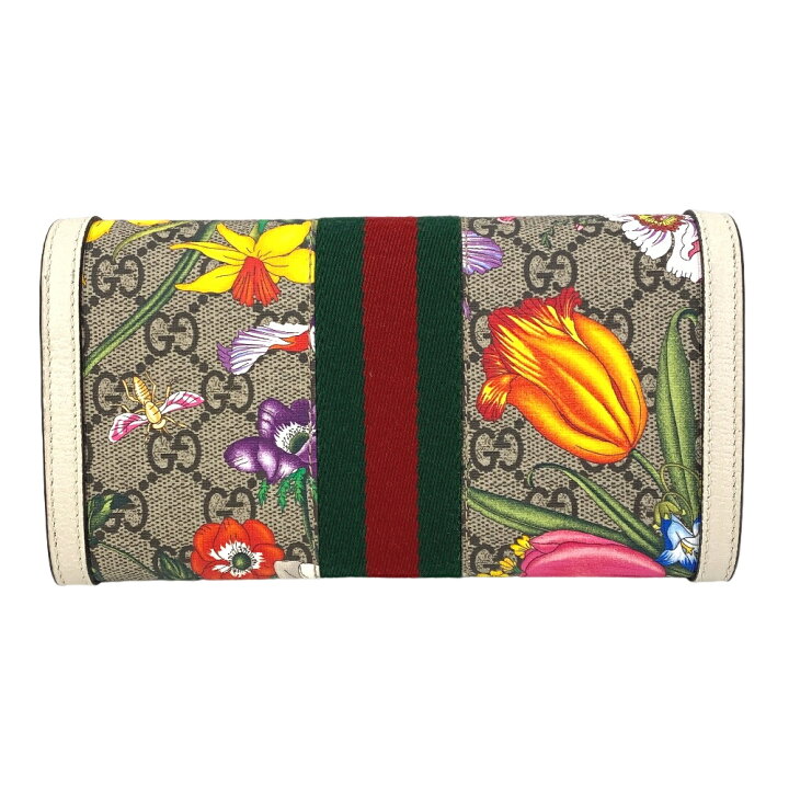 楽天市場】GUCCI/グッチ 523153 オフィディア GG フローラ 長財布 