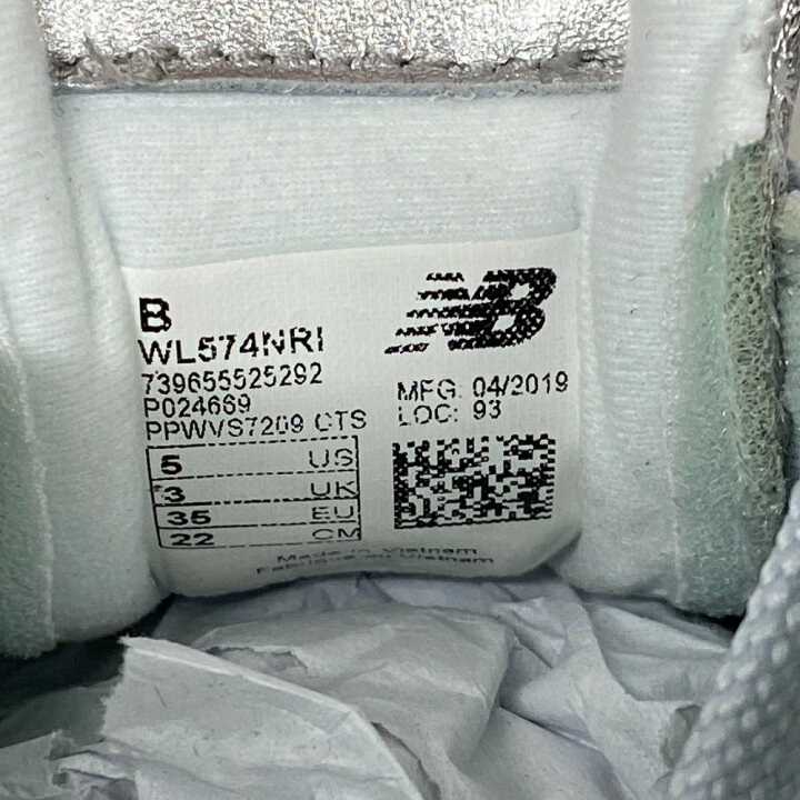 楽天市場】NEW BALANCE ニューバランス 22 WL574NRI クラシック 