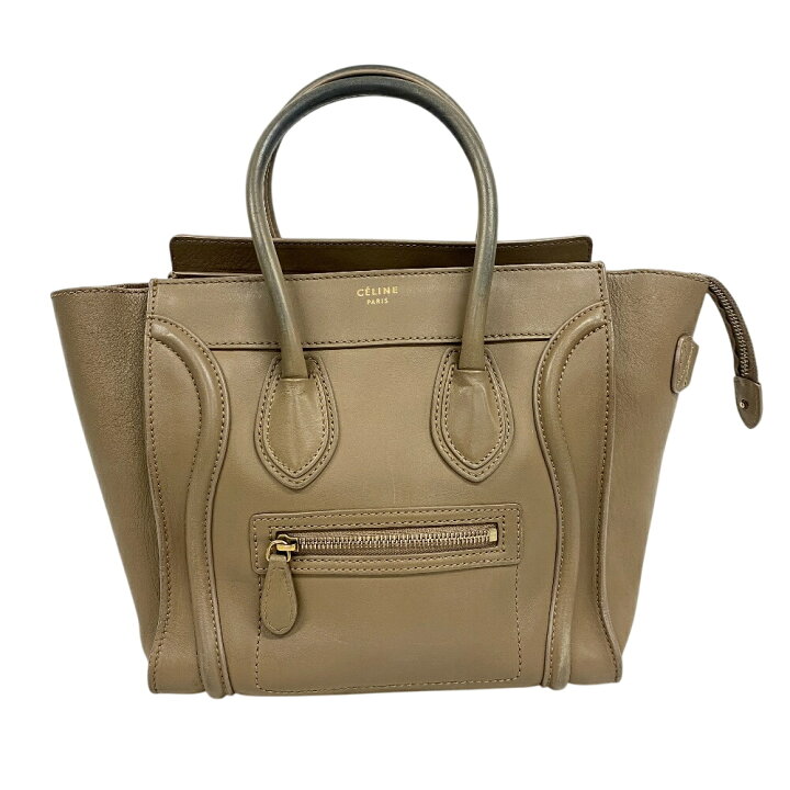 楽天市場】CELINE セリーヌ ラゲージ マイクロショッパー ハンドバッグ 