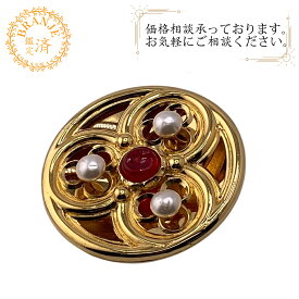 CHANEL シャネル グリポア ブローチ ブローチ ゴールド レディース