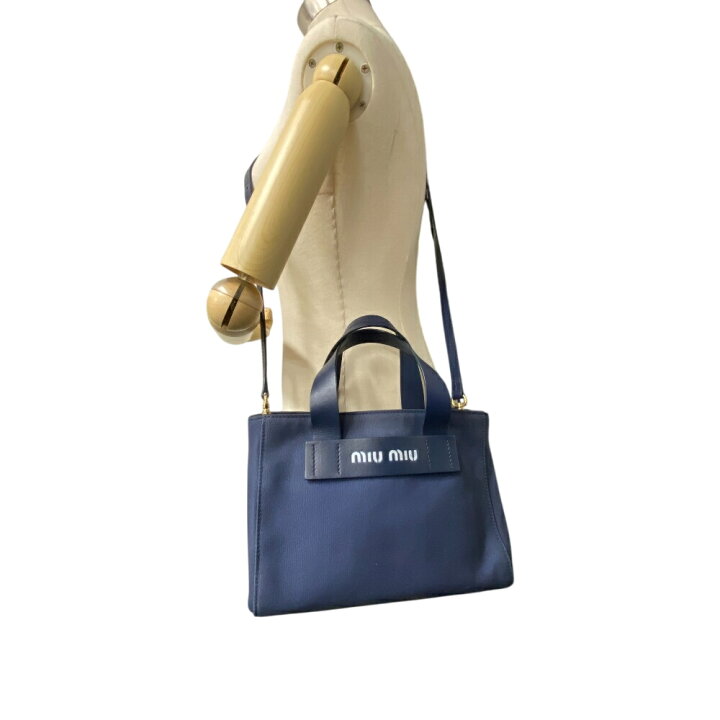 楽天市場】【すぐ使える5％OFFクーポン】MIUMIU ミュウミュウ カナパ 