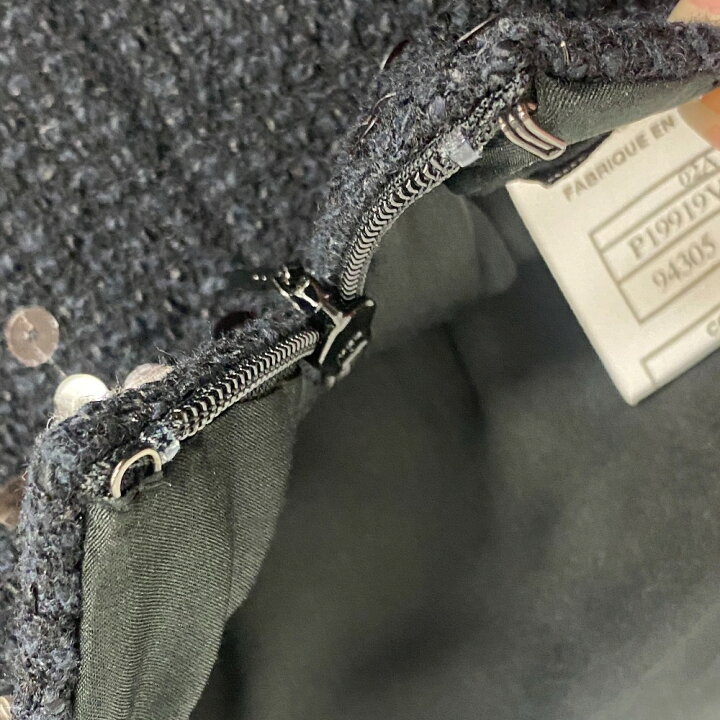 楽天市場】CHANEL シャネル P19919V11517 セットアップ スパンコール 