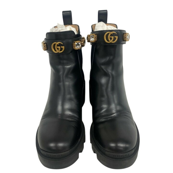 楽天市場】GUCCI グッチ 550036 サイドゴアブーツ GGマーモント 