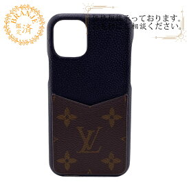 LOUIS VUITTON ルイヴィトン ルイヴィトン M69094 バンパー11PRO モノグラム iPhoneケース ブラック ユニセックス