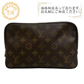 LOUIS VUITTON ルイヴィトン ルイヴィトン M47524 トゥルーストワレット23 モノグラム ポーチ 小物入れ ブラウン