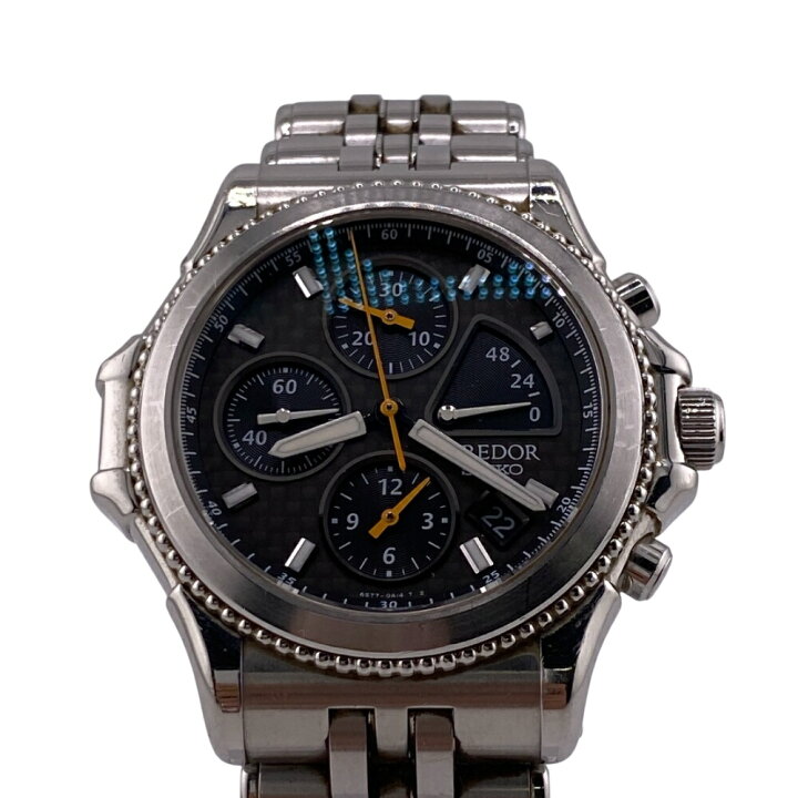 楽天市場】SEIKO セイコー 6S77-0A10 クレドール パシフィーク クロノ 