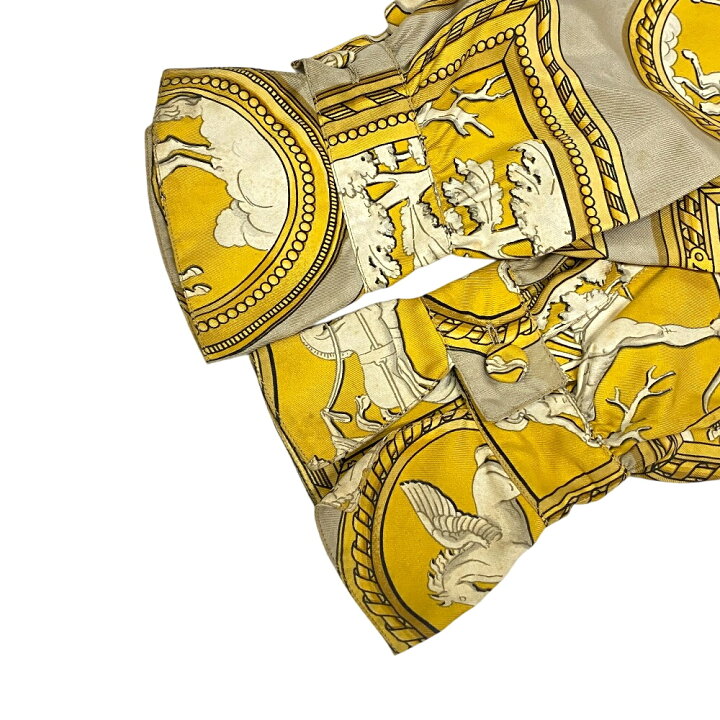 楽天市場】HERMES エルメス 馬車柄 長袖Tシャツ ベージュ レディース 