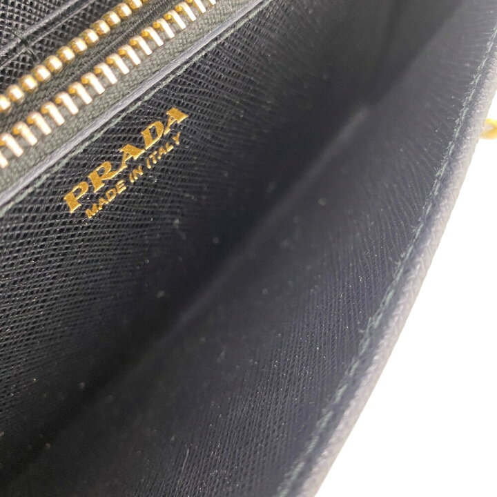 楽天市場】PRADA プラダ 1MT290 チェーンウォレット ショルダーバッグ 