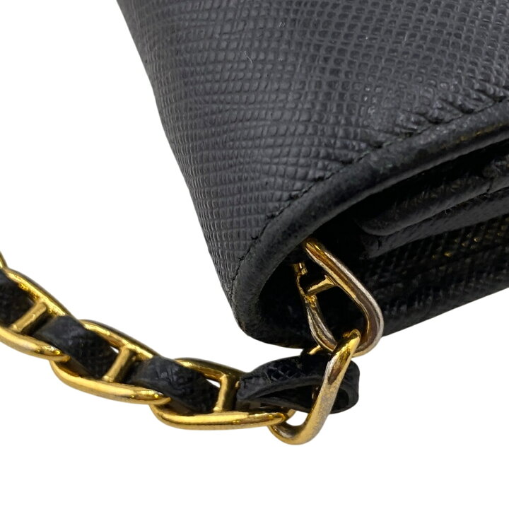 楽天市場】PRADA プラダ 1MT290 チェーンウォレット ショルダーバッグ 