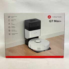 Q7Max+ ロボロック roborockロボット掃除機 強力吸引 自動充電 3次元稼働ブラシ 水拭き その他雑貨 ホワイト ユニセックス
