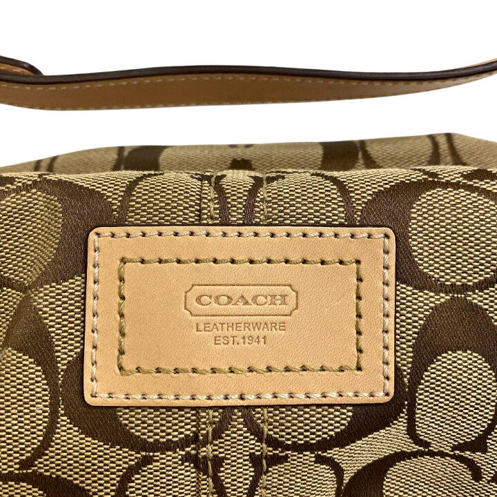 楽天市場】COACH コーチ ミニバッグ アクセサリーポーチ シグネチャー 