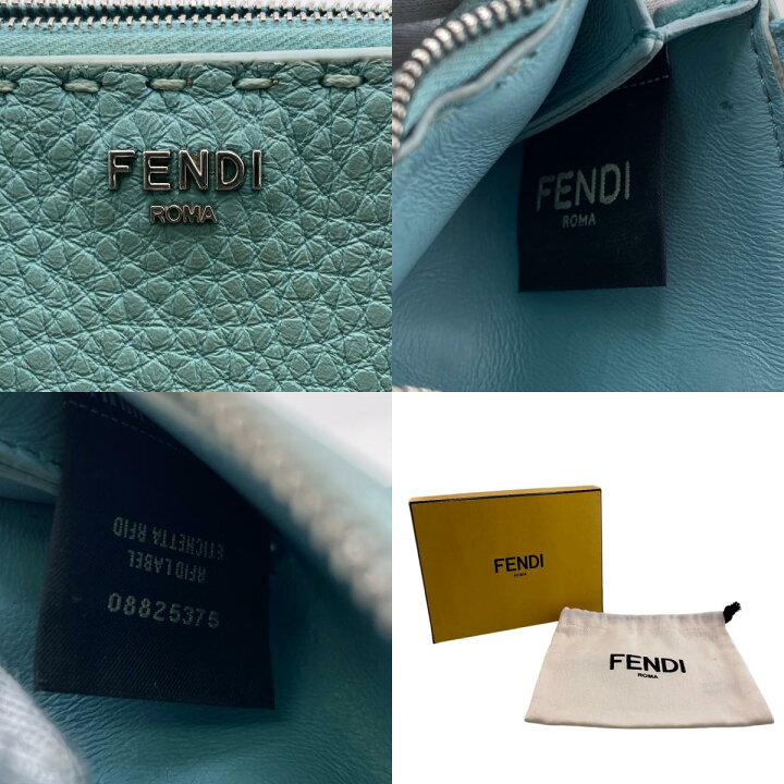 楽天市場】FENDI フェンディ 8M0499 セレリア ピーカブー マイクロ L字 
