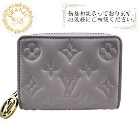 LOUIS VUITTON ルイヴィトン ルイヴィトン M25705 ポルトフォイユルー コンパクトウォレット モノグラム 二つ折り財布 財布 ウォレット ブランド 小銭入れ 札 パープル レディース
