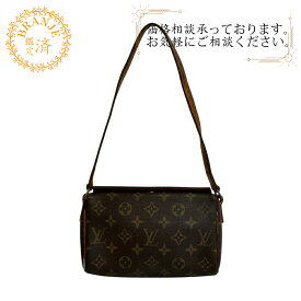 LOUIS VUITTON ルイヴィトン M51900 アクセサリーポーチ 表参道2002オープン記念限定モデル レシタル モノグラム レザー ハンド ショルダーバッグ ブラウン 鞄 ポーチ ブランド