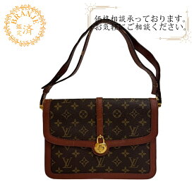 LOUIS VUITTON ルイヴィトン ルイヴィトン M51414 サックヴァンドーム ヴィンテージ ターンロック 肩掛け モノグラム ショルダーバッグ バッグ カバン 斜めがけ 肩掛け ブランド ブラウン レディース