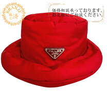 楽天市場】プラダ 中古（カラーレッド）（帽子｜バッグ・小物 