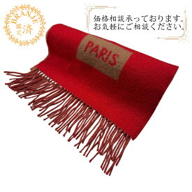 LOUIS VUITTON ルイヴィトン ルイヴィトン M71295 エシャルプ・バローダ LVのロゴ モノグラムパターン マフラー ブランド レッド レディース