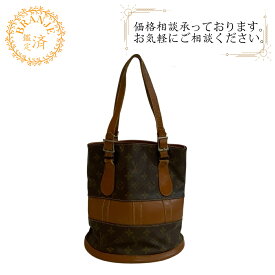 LOUIS VUITTON ルイヴィトン ルイヴィトン T42236 バケットPM USA限定 ハンドバッグ モノグラム トートバッグ バッグ カバン ブランド ショルダー ブラウン レディース