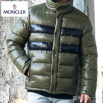 楽天市場】MONCLER ダウンジャケット グリーン（メンズファッション 