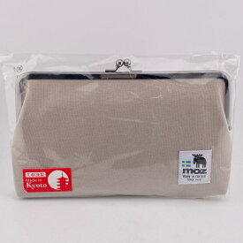 moz がまぐち 平型 グレー 財布 小銭入れ がま口ポーチ 北欧デザイン モズ ミニポーチ コインケース 小物入れ レディース メンズ 新品