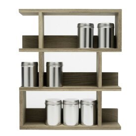 サイドバイサイド Side by Side 40052 スパイスラック Spice Rack Gourmet 木製 北欧 キッチン収納 スパイススタンド キッチンラック