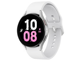 Samsung Galaxy Watch5 44mm シルバー Bluetoothモデル サファイアクリスタル スマートウォッチ 本体