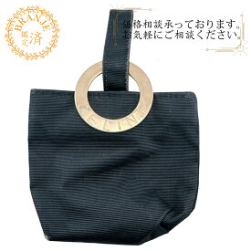 CELINE セリーヌ サークルロゴ 小物入れ ポーチ 小物入れ ブラック