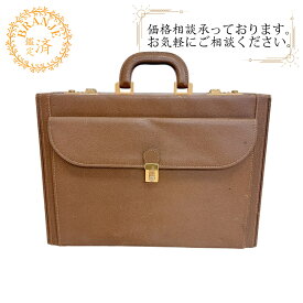 GUCCI グッチ 0848 オールドグッチ ヴィンテージ アタッシュケース ハンドバッグ GG柄 ビジネスバッグ バッグ カバン メンズ レディース ブランド 大容量 ブラウン