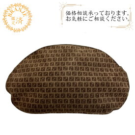 FENDI フェンディ ズッカ クラッチバッグ セカンド ヴィンテージ ブランド ロゴ 総柄 鞄 ズッキーノ ポーチ 小物入れ ブラウン