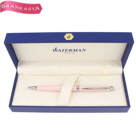 ＼4/21 23:59迄 ★50％OFFクーポン対象／【中古】[美品] ウォーターマン/WATERMAN メトロポリタン ボールペン 文房具ブランド 筆記用具 ローズウッドCT ペールピンク ウォーターマン ボールペン★52DA37