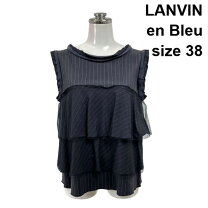 楽天市場】LANVIN en Bleu ランバンオンブルー ノースリーブ ブラウス 