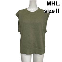 楽天市場】mhl コットンニットベストの通販