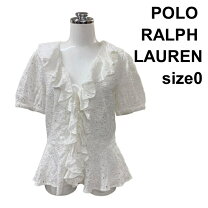 楽天市場】フリル ブラウス（ブランドラルフローレン）（レディース 