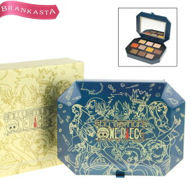 ＼6/4 20時スタート通常の20％OFF／【中古】[美品未使用]シュウ ウエムラ/shu uemura ワンピース ONE PIECE ウォンテッドトレジャーボックスアイパレット サウザンドサニー アイシャドウ コラボ10色セット シュウウエムラ コスメ★62CA93