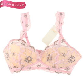 ＼4/24 9:59迄 ★40％OFFクーポン対象／【中古】[未使用・定価9千] クロエ ランジェリー/Chloe LINGERIE ブラジャー 下着 花柄レース C70 ピンク グレー レディース ブランド クロエ ブラジャー 下着★52CA20