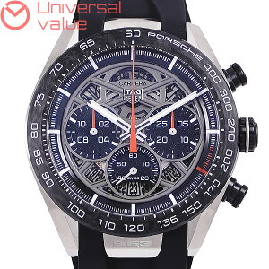 タグホイヤー タグホイヤー カレラ クロノグラフ × ポルシェ963 CBU2010.FT6267 箱・保証書 -