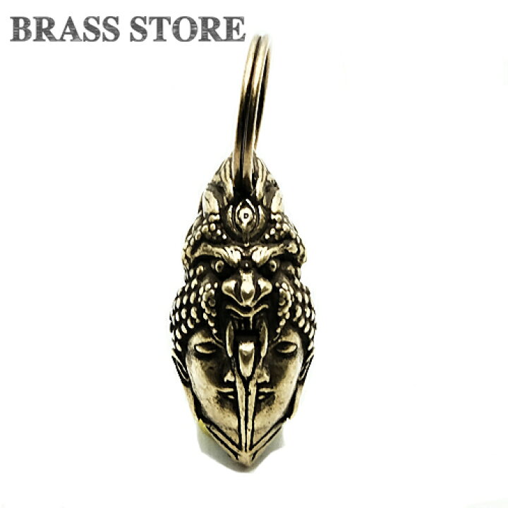 楽天市場】BRASS STORE ブラスストア / 真鍮 キーホルダー（仏&悪魔 