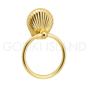 GORIKIISLAND �^�I�������O �V�F�� S��^�I���n���K�[ �^�I���|�� �n���K�[�����O �L�k�f�U�C�� �X���[���^�C�v ���a9.5cm �^�J�� �Ǖt�� ������� �}���� ���� �r�X�t�� �N���A�[�d�グ �S�[���h