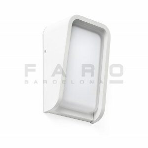 FARO BARCELONA MASK White wall lampǖ Ǌ| Av[` |[` K[fCg O eX Ɩ O Ǖt ڌ  _ Vv X^CbV hJ IP65 IK06 rXt LED 100-240