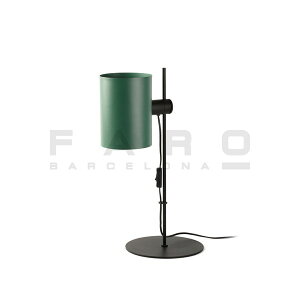 FARO BARCELONA GUADALUPE Black/green table lamp≫スタンド テーブル 棚 ベッド ソファサイド 室内照明 寝室 リビング 間接照明 机 置き型 コンセントコード式 おしゃれ モダン シンプル