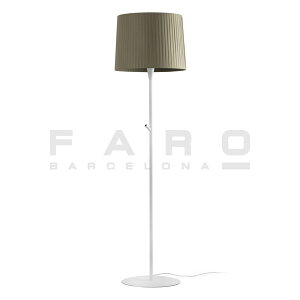 FARO BARCELONA SAMBA White/ribbon green floor lamp⎺Ɩ@X^hCg@tACg@rO@xbhTCh@ԐڏƖ@⏕Ɩ z u^@RZgR[h @_@V