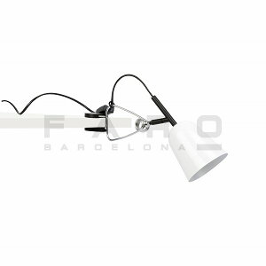 FARO BARCELONA STUDIO White clip lamp��N���b�v�� �e�[�u�� �X�|�b�g �E�H�[�� ���C�g �x�b�h �I ���r���O �L�b�`�� �ԐڏƖ� �p�x���߉� �� �V�t�� �R���Z���g�� ������� ���_�� �V���v�� �k�� ��