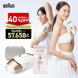 【40%OFF！ 96,098円 ⇒ 57,658円】7/13(日)23:59まで｜脱毛器・光美容器を手掛けるブラウン シルクエキスパート PL-5157 ヴィーナスVIOカミソリ付｜正規品 Braun フラッシュ VIO メンズ ムダ毛処理 ipl